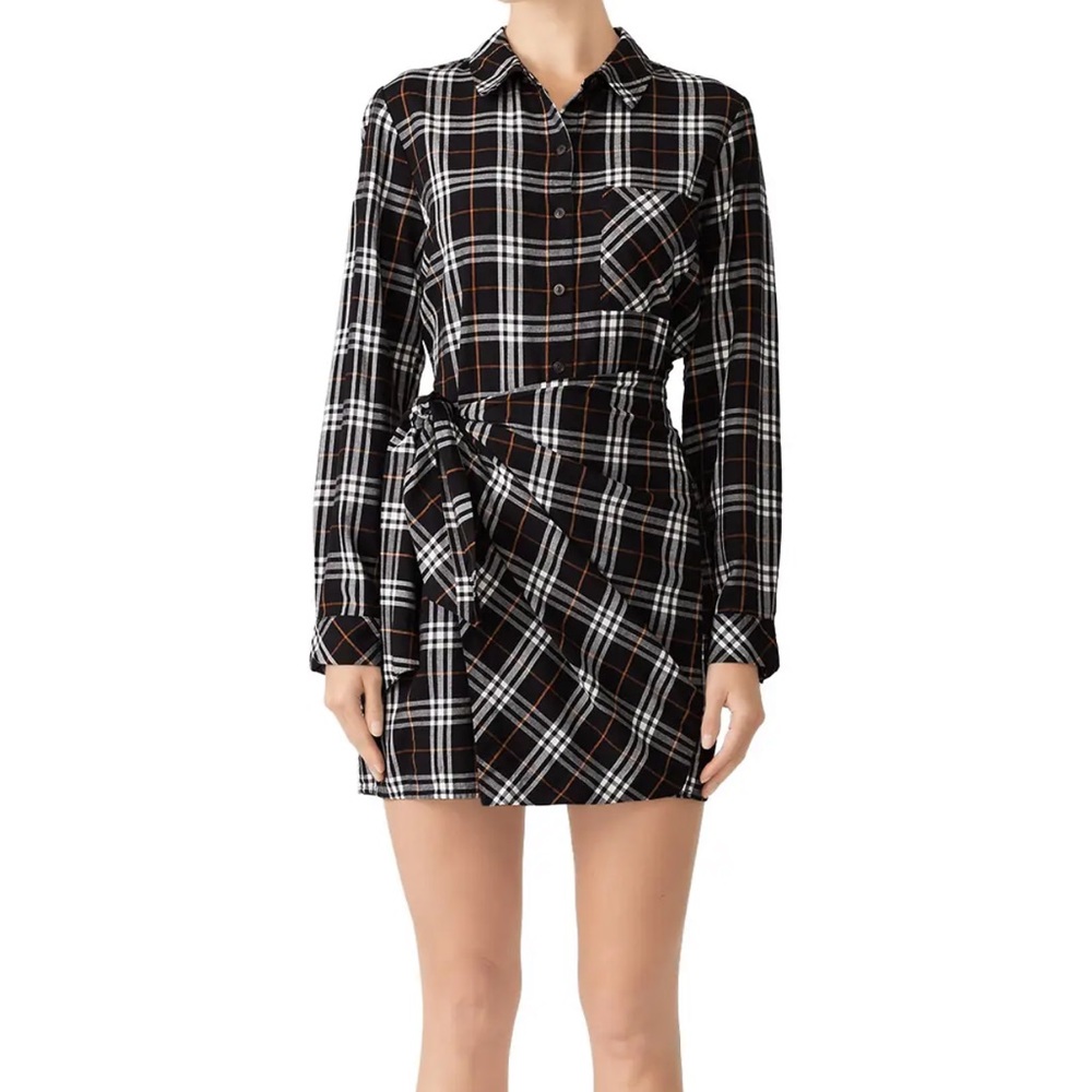 Rebel Plaid Ani Shirtdress